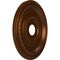 Ekena Millwork Cole PVC Ceiling Medallion (Fits Canopies up to 5 1/8"), Metallic Drk Copper, 19"OD x 3 1/2"ID x 1"P CMP19COCDC - alternate 4